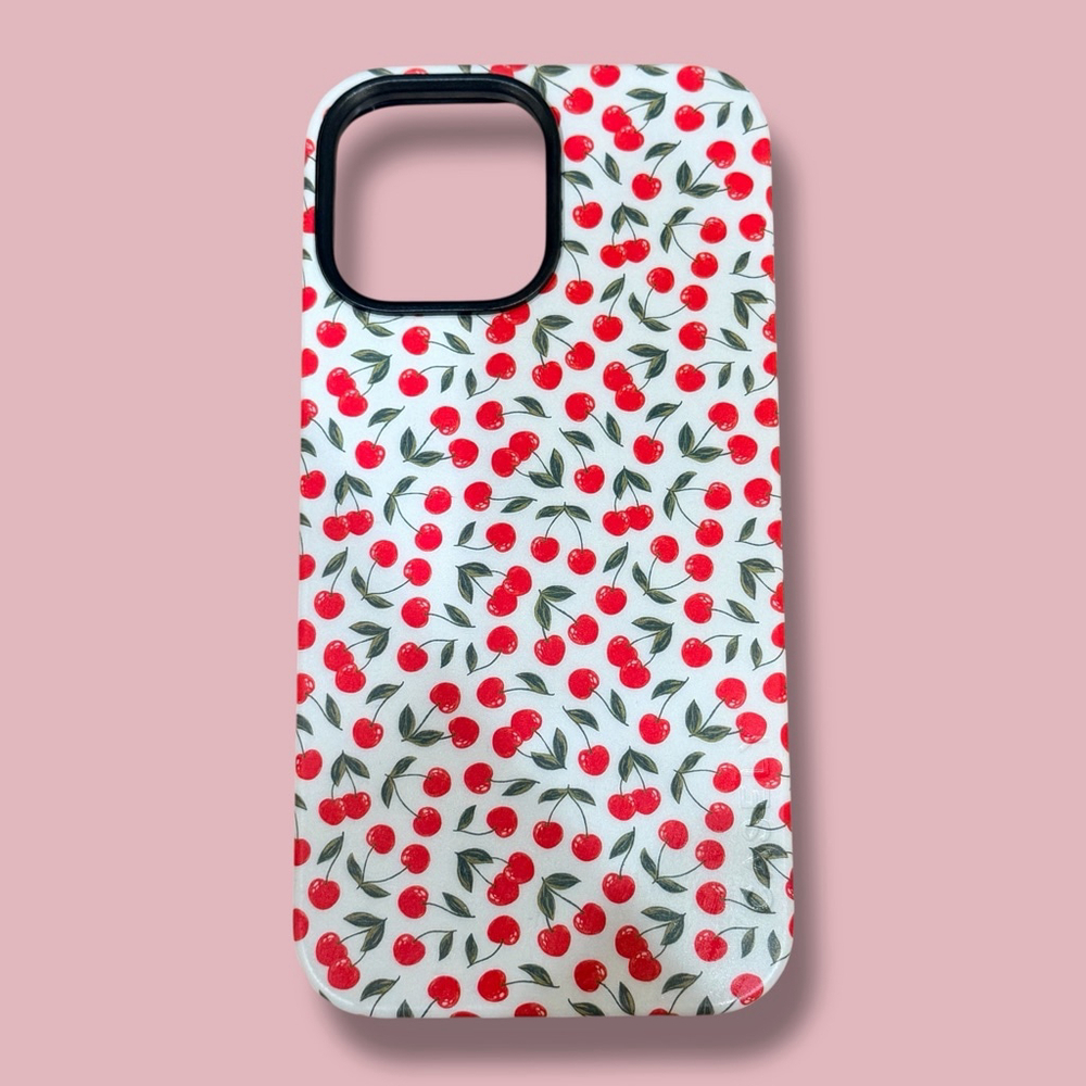 Casely Bold MagSafe iPhone 13 Pro Max Case Cherry Print Pre-Owned